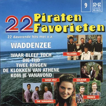 22 piraten favorieten, 9 by Various Artists - album cover