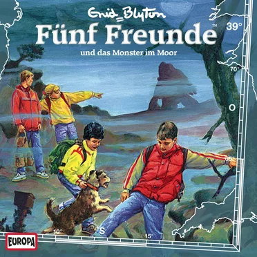 Fünf Freunde, Episode 39: und das Monster im Moor by Enid Blyton - album cover