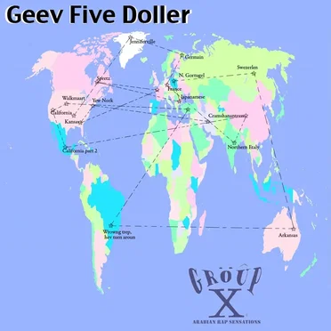 Geev Five Doller by Gröûp X - album cover