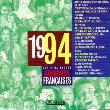 Les Plus Belles Chansons françaises : 1994 by Various Artists - album cover
