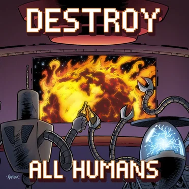 Destroy All Humans by Crayondroids - album cover