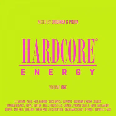 Hardcore Energy, Volume One (DJ mix) by Various Artists - album cover
