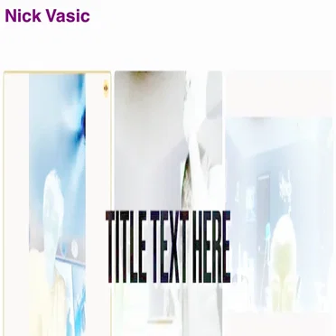 Title Text Here by Nick Vasic - album cover