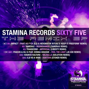 Stamina Records Sixty Five: The Remix EP by Various Artists - album cover
