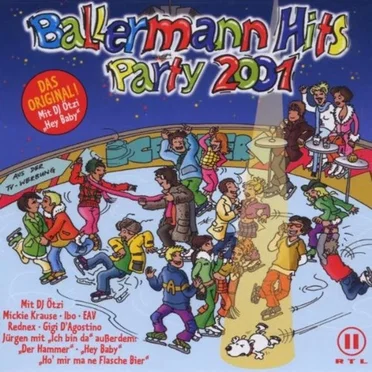 Ballermann Hits Party 2001 by Various Artists - album cover