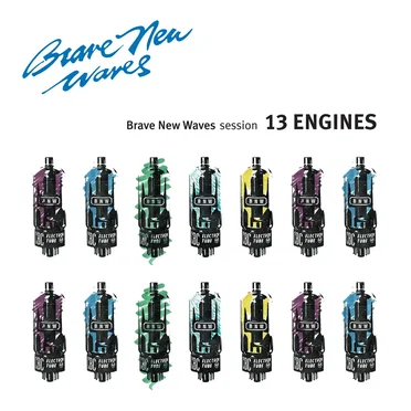 Brave New Waves by 13 Engines - album cover