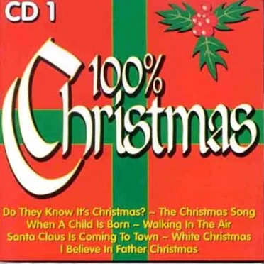 100% Christmas / 100% New Year’s Party by Various Artists - album cover