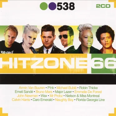 Radio 538: Hitzone 66 by Various Artists - album cover