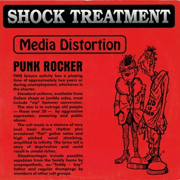 Media Distortion by Shock Treatment - album cover