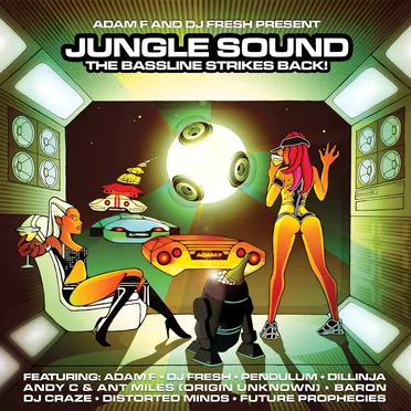Jungle Sound: The Bassline Strikes Back! by Various Artists - album cover