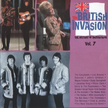 The British Invasion: The History of British Rock, Volume 7 by Various Artists - album cover