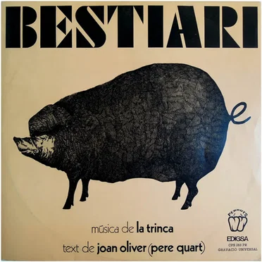 Bestiari by La Trinca - album cover