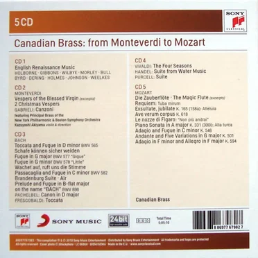 Canadian Brass: from Monteverdi to Mozart