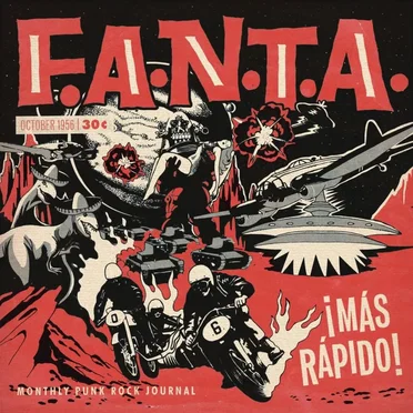 ¡Más rápido! by F.A.N.T.A. - album cover