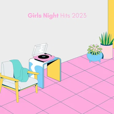 Girls Night Hits 2023 by Various Artists - album cover