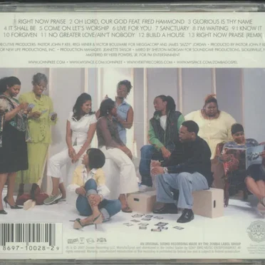 Nothing But Worship by John P. Kee and New Life Community Choir - album cover