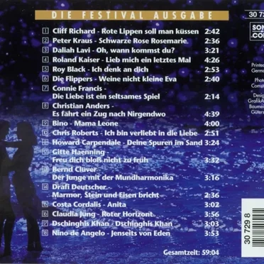 Das Goldene Schlagerarchiv - Die Festival Ausgabe by Various Artists - album cover