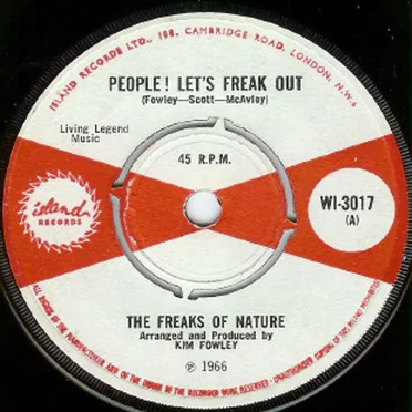 People! Let's Freak Out by The Freaks of Nature - album cover