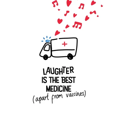Laughter Is the Best Medicine (Apart From Vaccines) by Various Artists - album cover