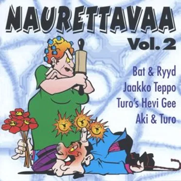 Naurettavaa vol. 2 by Various Artists - album cover