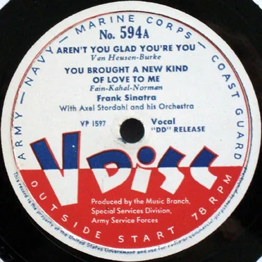 Aren’t You Glad You’re You / You Brought a New Kind of Love to Me / Love Letters / What a Deal by Various Artists - album cover