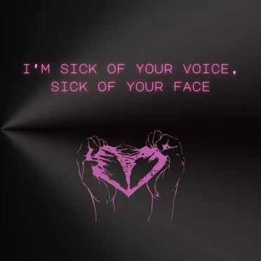 i’m sick of your voice, sick of your face by Various Artists - album cover