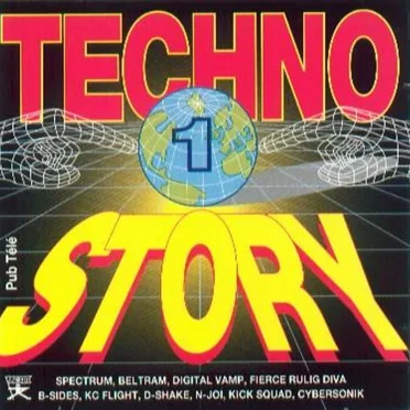 Techno Story 1 by Various Artists - album cover
