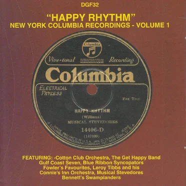 Happy Rhythm: New York Columbia Recordings - Vol 1 by Various Artists - album cover