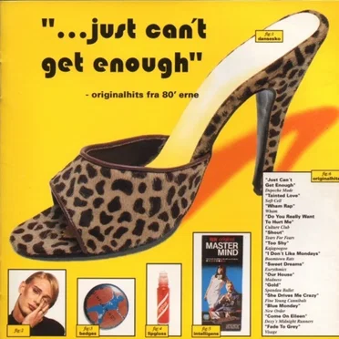 “…Just Can’t Get Enough”: Originalhits fra 80’erne by Various Artists - album cover
