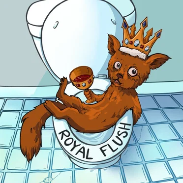 Royal Flush by King Weasel - album cover