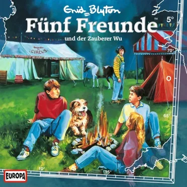 Fünf Freunde, Episode 5: und der Zauberer Wu by Enid Blyton - album cover