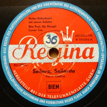 Senora, Senorita / Geh'n wir baden