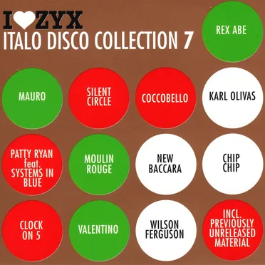 I♥ZYX: Italo Disco Collection 7 by Various Artists - album cover