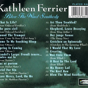 Blow the wind southerly