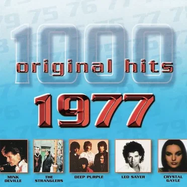 1000 Original Hits: 1977 by Various Artists - album cover