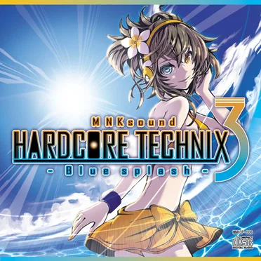 HARDCORE TECHNIX3 -Blue splash- by Various Artists - album cover