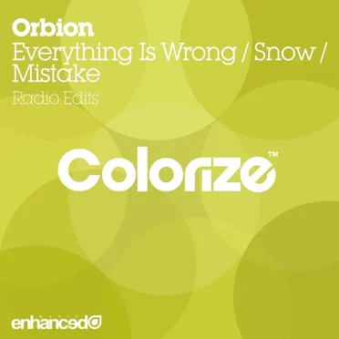 Everything Is Wrong / Snow / Mistake by Orbion - album cover