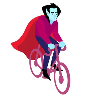 Nosferatu Is Riding a Bicycle Today