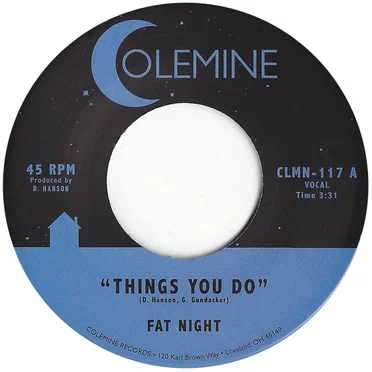 Things You Do by Fat Night - album cover