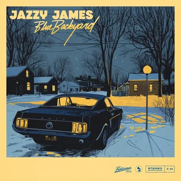 Blue Backyard by Jazzy James - album cover