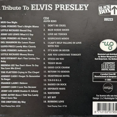 A Tribute to Elvis Presley: My Way by Various Artists - album cover