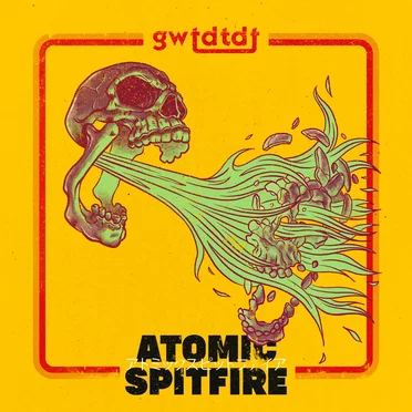 Atomic Spitfire by Godzilla was too drunk to destroy Tokyo - album cover