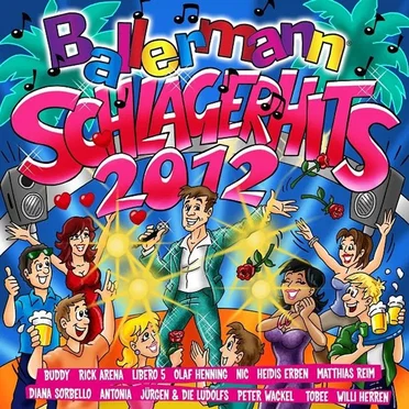 Ballermann Schlagerhits 2012 by Various Artists - album cover