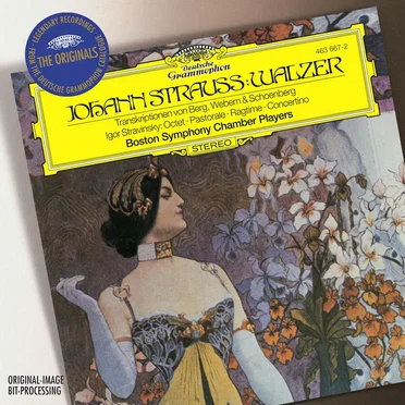 Johann Strauss: Walzer (Transkriptionen von Berg, Webern & Schoenberg) / Igor Stravinsky: Octet / Pastorale / Ragtime / Concertino