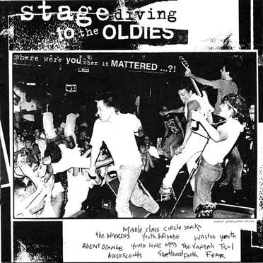 Stage Diving to the Oldies by Various Artists - album cover