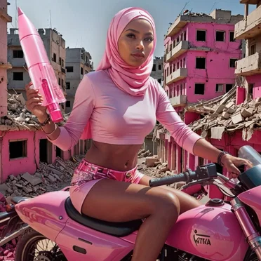 PINK GENOCIDE by Sista Khalifa - album cover