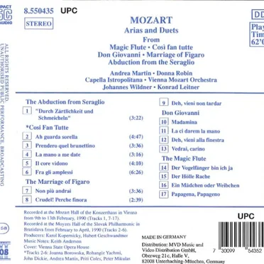 Operatic Arias and Duets