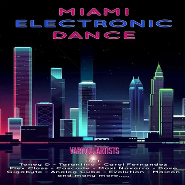 Miami Electronic Dance by Various Artists - album cover