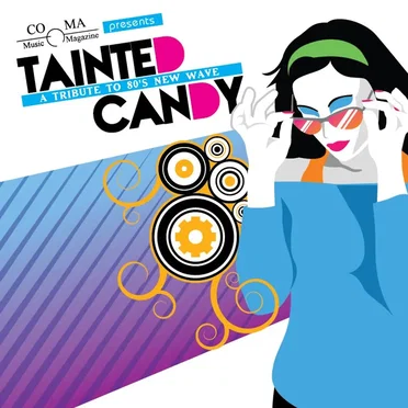 Tainted Candy: A Tribute to 80s New Wave by Various Artists - album cover