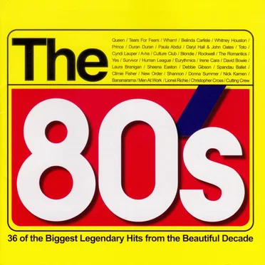 The 80’s 36 of the Biggest Legendary Hits From the Beautiful Decade by Various Artists - album cover